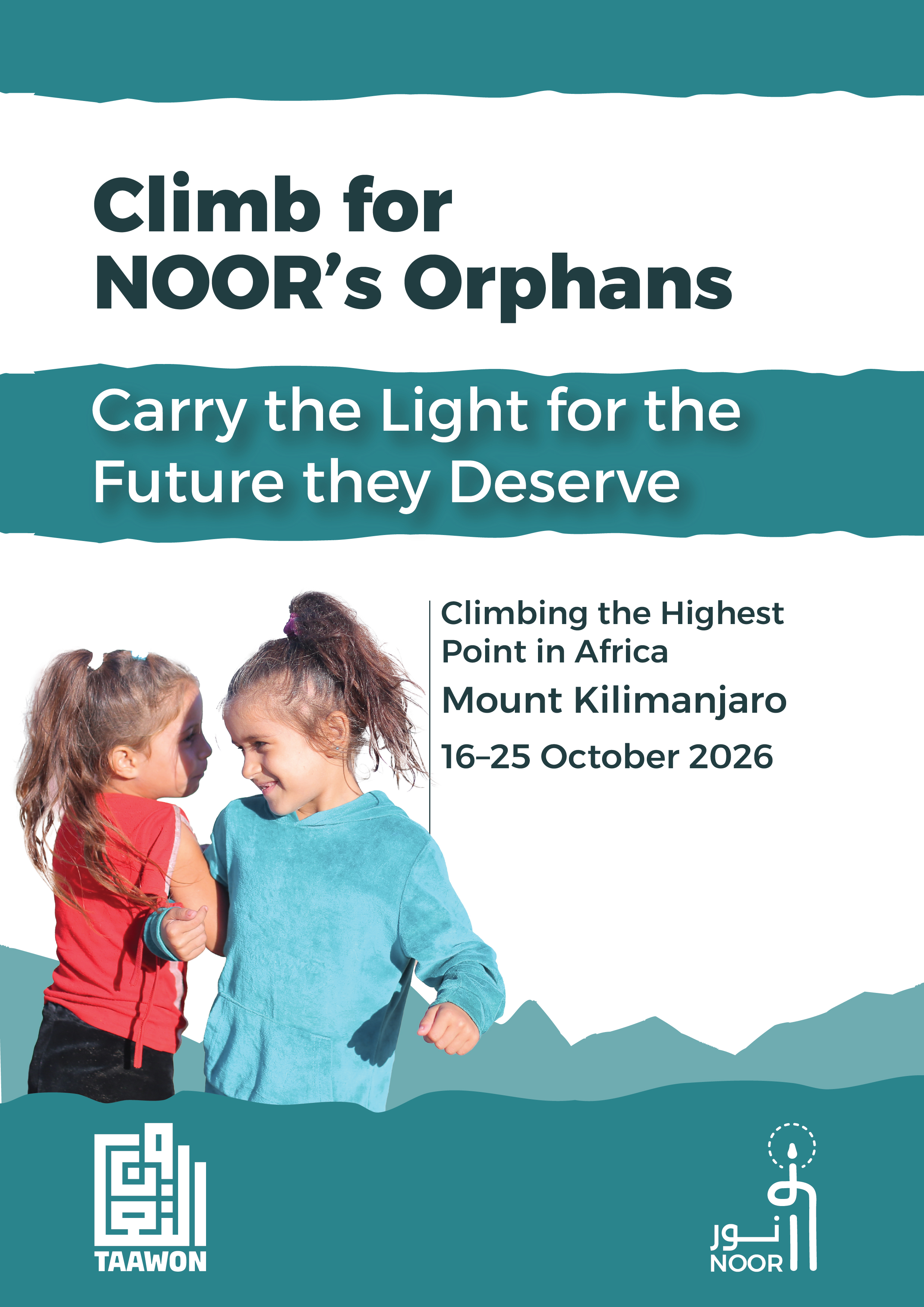 Kilimanjaro Hike for NOOR
